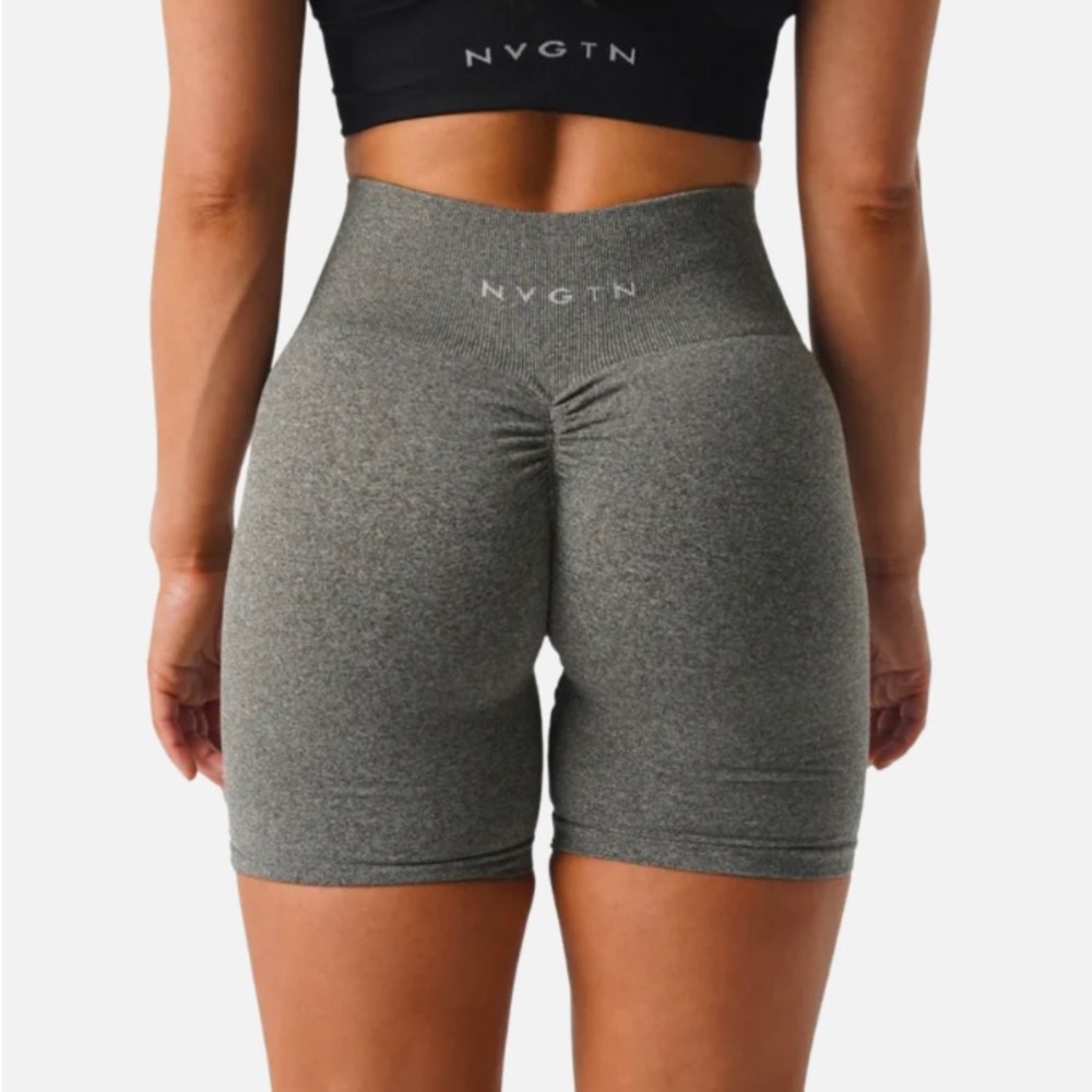 Nvgtn scrunch shorts size medium! 🩶